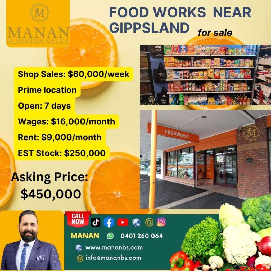 Supermarket Business for Sale Manan Business Sales