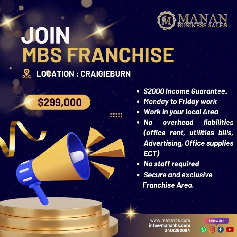 manan business sales craigieburn franchise