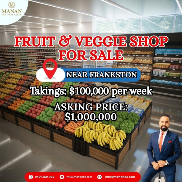 Fruit & Veggie Shop For Sale Near Frankston