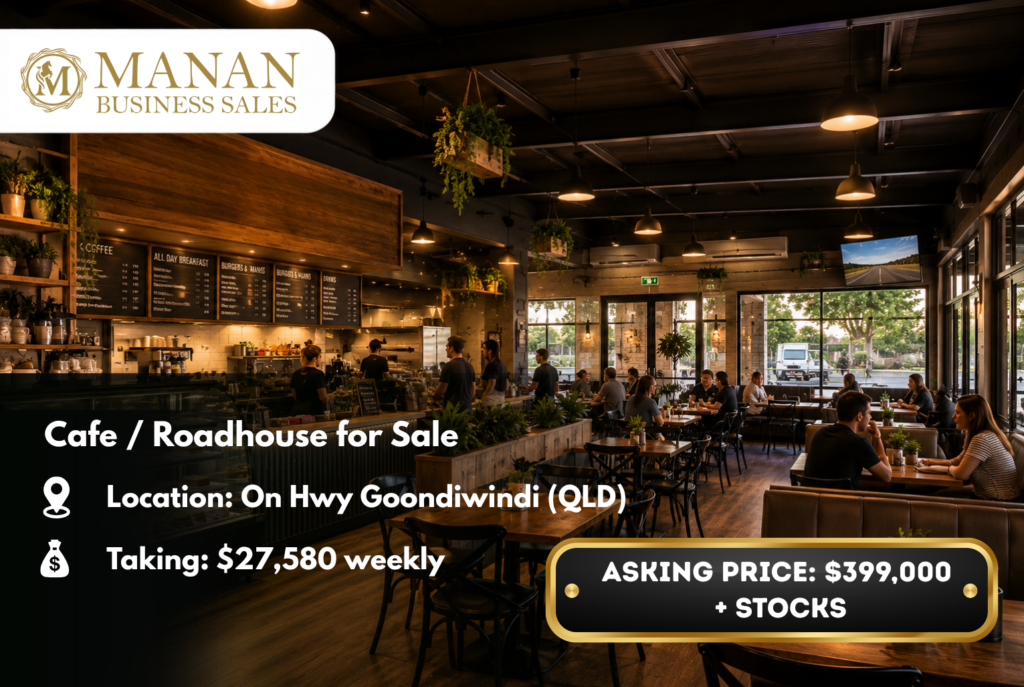 cafe roadhouse for sale