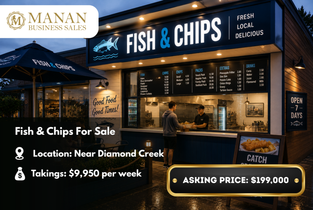 fish & chips for sale