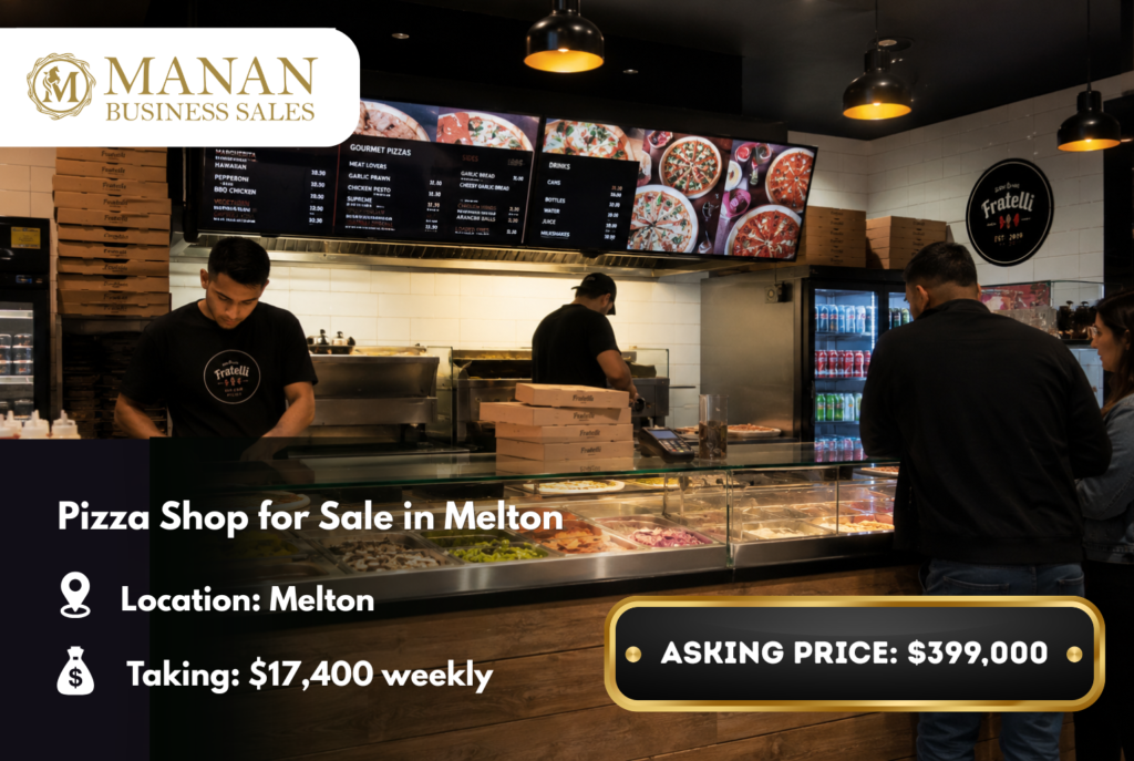 pizza shop for sale in melton