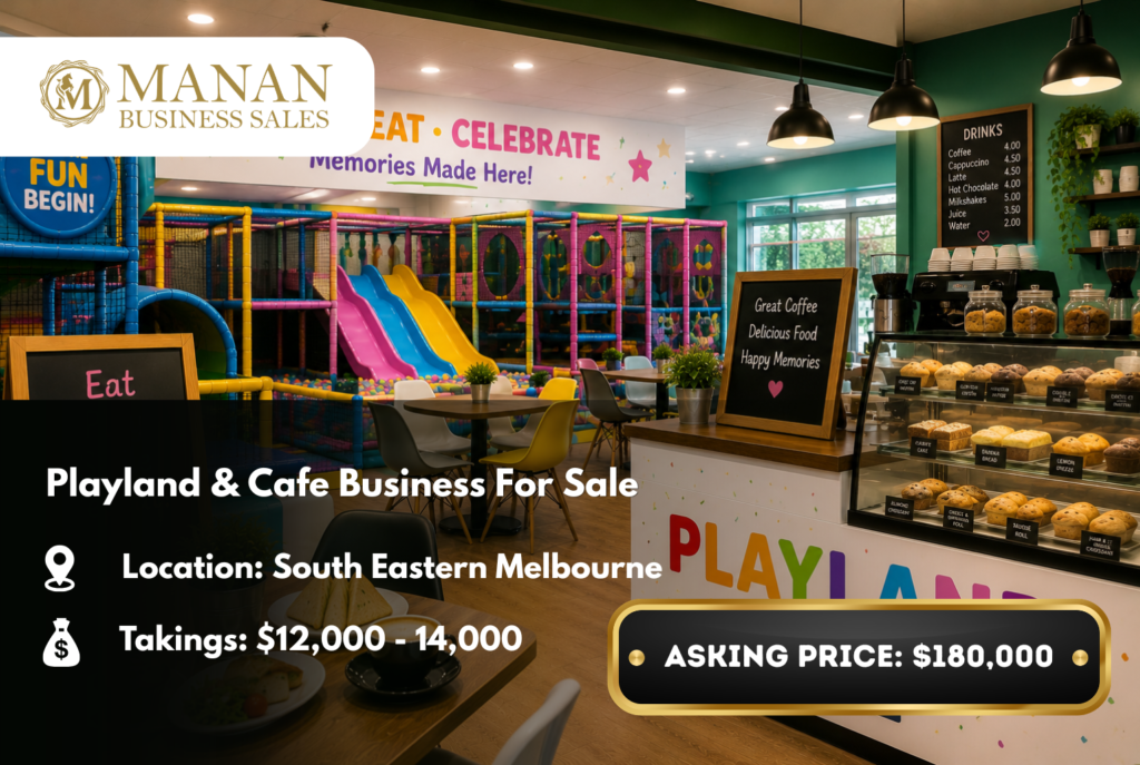 playland & cafe business for sale