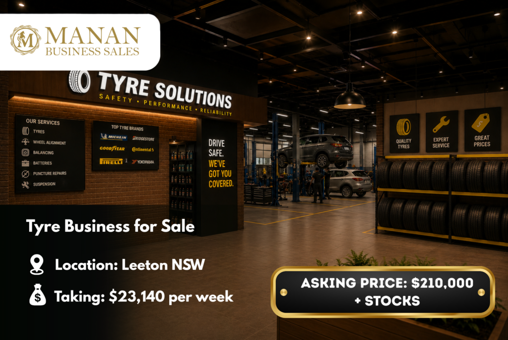 tyre business for sale