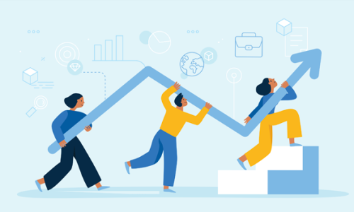 Infographic Business Sales